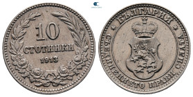 Bulgaria.  AD 1913. 10 Stotinki