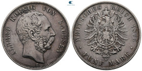 Germany. E.  AD 1875. 5 Mark