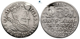 Poland. Sigismund III Vasa AD 1587-1632. 3 Groschen AR