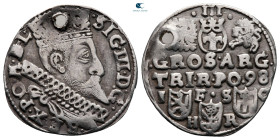 Poland. Sigismund III Vasa AD 1587-1632. 3 Groschen AR
