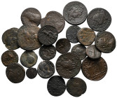 Lot of ca. 24 roman provincial bronze coins / SOLD AS SEEN, NO RETURN!
very fine