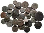 Lot of ca. 32 roman provincial bronze coins / SOLD AS SEEN, NO RETURN!fine