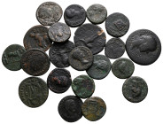 Lot of ca. 22 roman provincial bronze coins / SOLD AS SEEN, NO RETURN!very fine