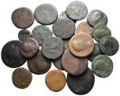 Lot of ca. 24 roman coins / SOLD AS SEEN, NO RETURN!fine