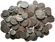 Lot of ca. 80 ancient bronze coins / SOLD AS SEEN, NO RETURN!
nearly very fine