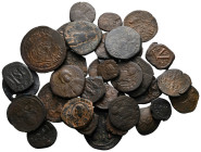 Lot of ca. 38 byzantine bronze coins / SOLD AS SEEN, NO RETURN!
very fine