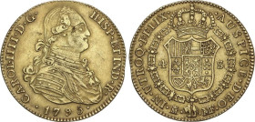 4 Escudos. 1795. MADRID. M.F. 13,63 grs. AC-1478. MBC+.