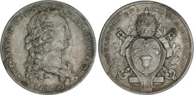 Medalla Proclamación. (1789). PUEBLA de los ÁNGELES. MÉXICO. AR. EL OBISPO. SEDE VACANTE. Calamina fundida. Ø 41 mm. Grabador: Gil. RARA. He-194. (MBC...