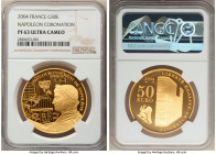 Republic gold Proof "Napoleon Coronation" 50 Euro 2004 PR63 Ultra Cameo NGC, KM1368. Mintage: 1,260. 

HID09801242017

© 2022 Heritage Auctions | All ...