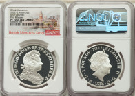 Elizabeth II silver Proof "King George I" 2 Pounds (1 oz) 2022 PR70 Ultra Cameo NGC, KM-Unl, S-Unl. Limited Edition Presentation Mintage: 1,350. Briti...