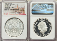 Elizabeth II silver Proof "King Henry VII" 5 Pounds (2 oz) 2022 PR70 Ultra Cameo NGC, KM-Unl, S-Unl. Limited Edition Presentation Mintage: 700. Britis...