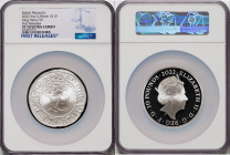 Elizabeth II silver Proof "King Henry VII" 10 Pounds (5 oz) 2022 PR70 Ultra Cameo NGC, KM-Unl. Limited Edition Presentation Mintage: 275. British Mona...