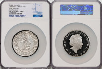 Elizabeth II silver Proof "King Henry VII" 10 Pounds (10 oz) 2022 PR70 Ultra Cameo NGC, KM-Unl. Limited Edition Presentation Mintage: 150. British Mon...
