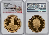 Elizabeth II gold Proof "King James I" 200 Pounds (2 oz) 2022 PR70 Ultra Cameo NGC, KM-Un, S-Unll. Limited Edition Presentation Mintage: 150. British ...