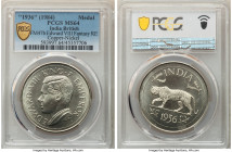 British Mandate. Edward VIII copper-nickel Fantasy Crown (Medal) 1936-Dated (1984) MS64 PCGS, cf. KM-X90a (Proof variety listed), Giordano-FM47b. Rich...