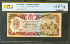 AFGHANISTAN. 1000 Afghanis. 1979. (Pick: 61c). PCGS65PPQ.