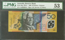 AUSTRALIA. 50 Dollars. 2009. Serie EA. (Pick: 60g). Extremely Fine. PMG53.