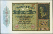 GERMANY. 500 Mark. 1922. (Pick: 73). Uncirculated.