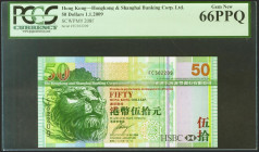 HONG KONG. 50 Dollars. 1 January 2009. (Pick: 208f). PCGS66EPQ.