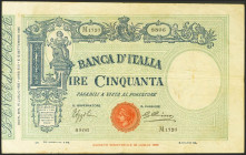 ITALY. 50 Lire. 1935. (Pick: 47c). Fine.