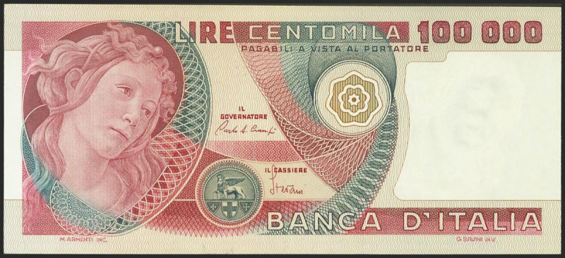 ITALY. 10000 Lire. 1982. (Pick: 108c). About uncirculated.