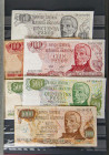 Set of 91 banknotes from various countries issued in different periods and in various qualities. EBC+/MBC. TO EXAMINE.