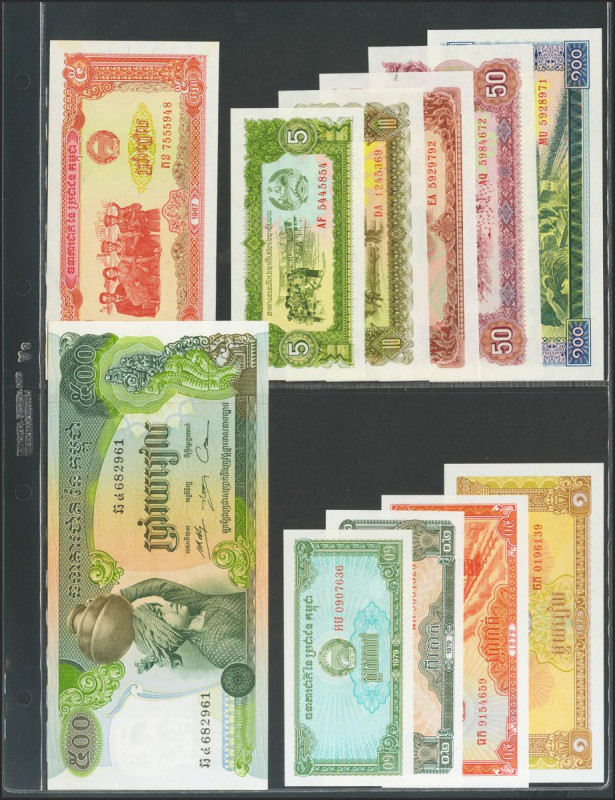 WORLD. Set of 100 banknotes from worldwide countries, many different countries, ...