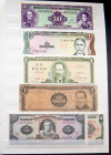 Precious set of more than 200 banknotes from all over the world, from different issues and in different qualities, many of them uncirculated and some ...