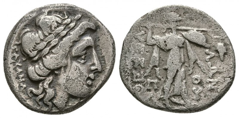 THESSALY, Thessalian League. Mid-late 2nd century BC. AR Drachm (3.9g 18.3mm). ...