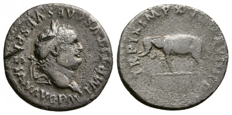 Titus. AD 79-81. AR Denarius (3 g, 17.16 mm). 
 Rome mint. Struck 1 January-30 ...