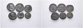 Lot of 6 Roman coins. Æ Sestertius. Lot sold as seen - no returns.