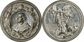 1892-1893 World's Columbian Exposition. Cristoforo Colombo Medal. By Luigi Pogliaghi (designer) and Angelo Cappucio (engraver), struck by Stefano John...
