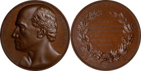 1890 Daniel Parish Medal. By Lea Ahlborn. Miller-8. Bronze. Choice About Uncirculated.
46 mm.