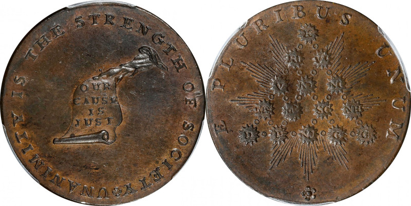 Undated (ca. 1793-1795) Kentucky Token. W-8810. Rarity-5. Copper. LANCASTER Edge...