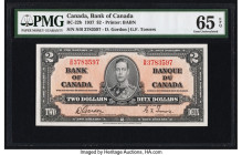 Canada Bank of Canada $2 2.1.1937 BC-22b PMG Gem Uncirculated 65 EPQ. 

HID09801242017

© 2022 Heritage Auctions | All Rights Reserved