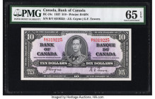 Canada Bank of Canada $10 2.1.1937 BC-24c PMG Gem Uncirculated 65 EPQ. 

HID09801242017

© 2022 Heritage Auctions | All Rights Reserved