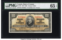 Canada Bank of Canada $100 2.1.1937 BC-27b PMG Gem Uncirculated 65 EPQ. 

HID09801242017

© 2022 Heritage Auctions | All Rights Reserved