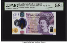 Solid 2's Great Britain Bank of England 20 Pounds 2018 (ND 2020) Pick 396a PMG Choice About Unc 58 EPQ. 

HID09801242017

© 2022 Heritage Auctions | A...