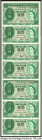 Hong Kong Government of Hong Kong 1 Dollar 1.7.1958 Pick 324Ab KNB19 Seven Examples Crisp Uncirculated. Minor edge staining is present on several. 

H...