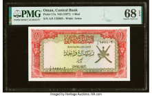 Oman Central Bank of Oman 1 Rial ND (1977) Pick 17a PMG Superb Gem Unc 68 EPQ. 

HID09801242017

© 2022 Heritage Auctions | All Rights Reserved