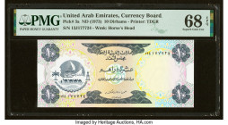 United Arab Emirates Currency Board 10 Dirhams ND (1973) Pick 3a PMG Superb Gem Unc 68 EPQ. 

HID09801242017

© 2022 Heritage Auctions | All Rights Re...