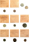 Lot of 10 bronze coins from Greek world



including: Agrigento, Carthage, Messana

With 8 collection bags

PROVENANCE
ancient Sicilian priva...