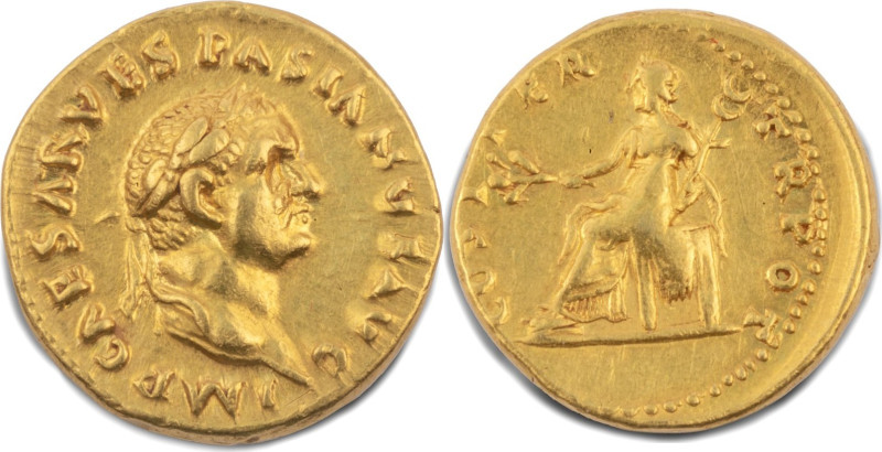 Impero Romano, VESPASIANO, 69-79 d.C.



GOLDEN

Issue: AD 69-70, D/ IMP C...