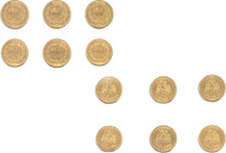 Messico - Estados Unidos Mexicanos (dal 1905)



Lotto di 6 esemplari di 2 Pesos

Metallo: AV, peso totale gr. 9,98. qFDC
