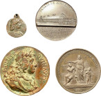 Lotto di 4 medaglie in bronzo

tra cui una francese dell’Esposizione Universale, una dell’esposizione generale italiana di Torino. Da B a SPL