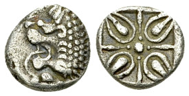 Miletos AR Diobol, 6th-5th centuries BC