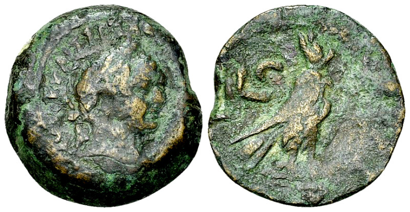 Vespasianus AE Obol, Alexandria 

Vespasianus (69-79 AD). AE Obol (20 mm, 6.89...
