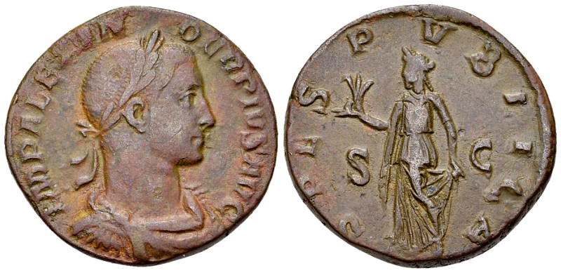 Severus Alexander AE Sestertius, Spes reverse 

Severus Alexander (222-235 AD)...