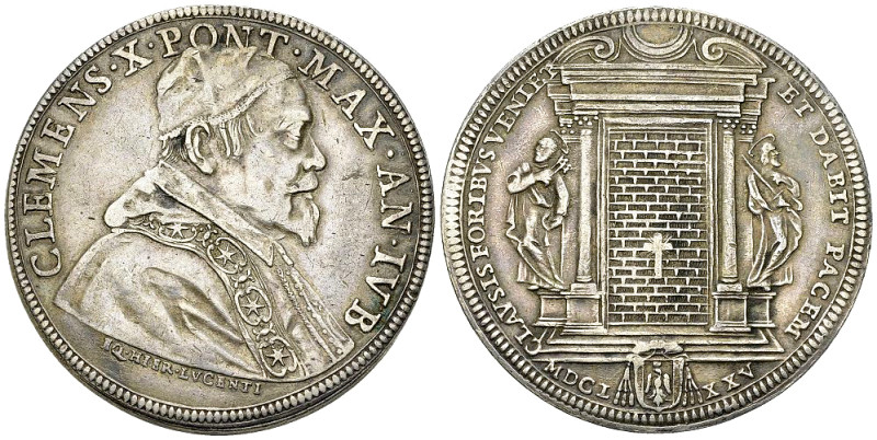 Clemens X, AR Piastra del Giubileo 1675 

Stato pontificio. Clemens X (1670-16...