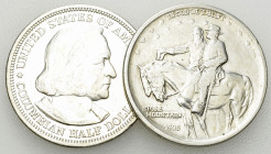 USA, Lot of 2 commemorative AR Half Dollars 1893 and 1925